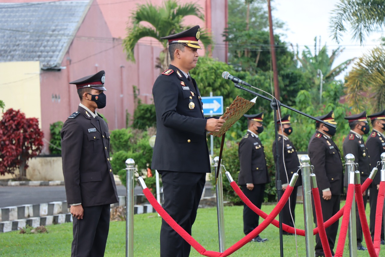 Polres Lambar Peringati Hari Kesaktian Pancasila