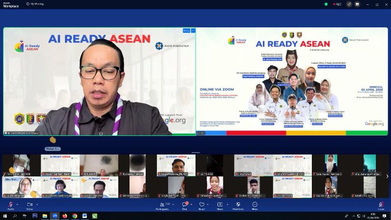 “AI Ready ASEAN”, Kwarda Lampung Tekankan Etika di Tengah Ledakan Teknologis