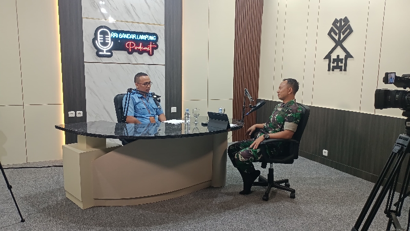 Kodim 0410/KBL Manfaatkan Podcast untuk Sosialisasi Penerimaan Bintara dan Tamtama TNI AD 2025