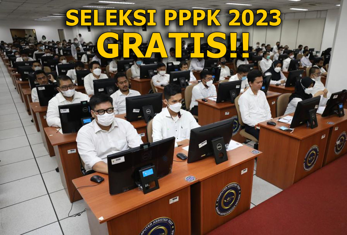 Seleksi PPPK 2023 Dipastikan Tanpa Dipungut Biaya