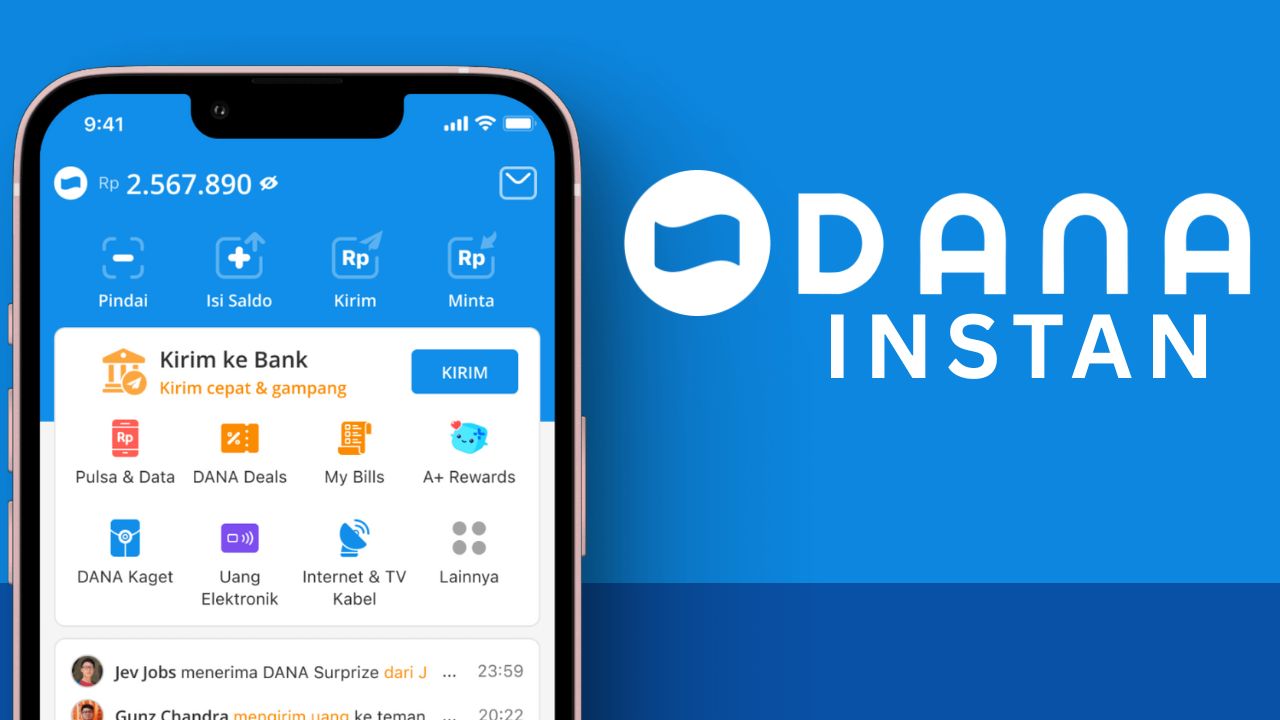 Trik Aktifkan Dana Instan DANA, Pinjam Rp500 Ribu Tanpa Potongan
