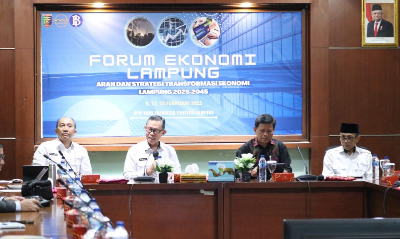 Optimis Perekonomian Lampung Semakin Mapan di 2025-2030