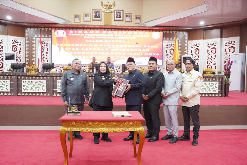 Evaluasi LKPJ 2025 DPRD Bandar Lampung Tekankan Perbaikan Drainase dan Layanan Publik