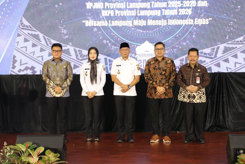 Gubernur Lampung Buka Musrenbang 2025, Tegaskan Komitmen Menuju Indonesia Emas