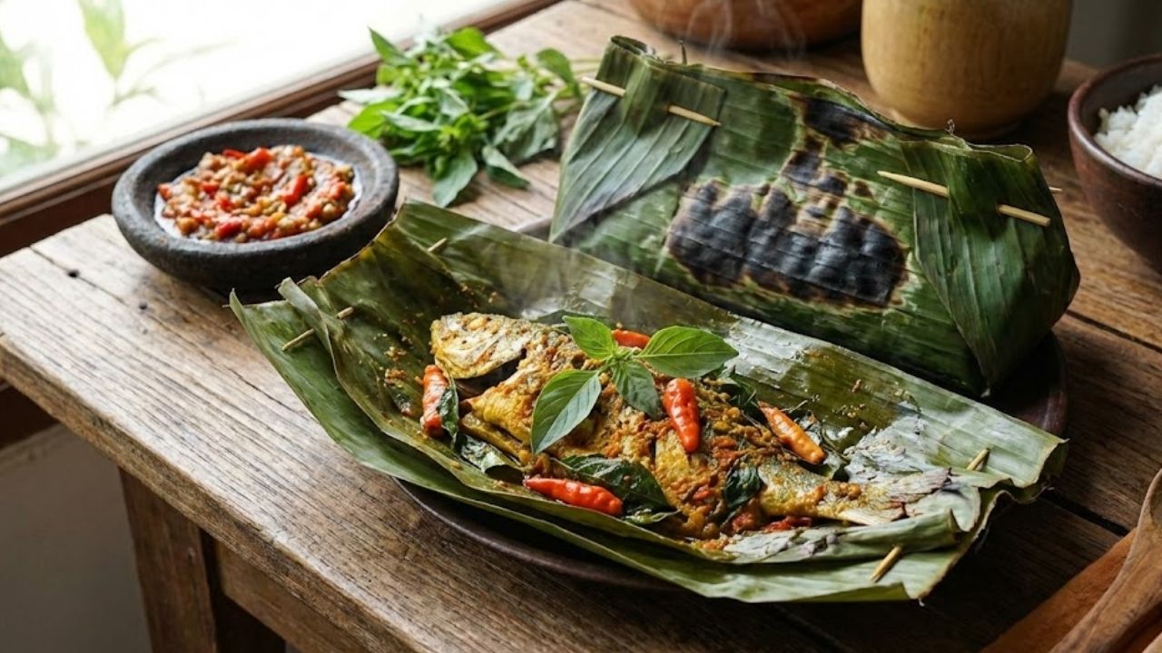 Pepes Ikan Khas Sunda, Rahasia Aroma Harum Daun Pisang