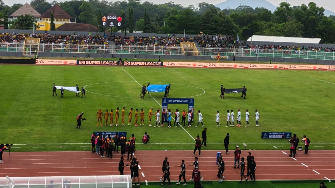 Half Time: Bhayangkara FC Tertinggal Dari tim Tamu PSM Makassar 0-1