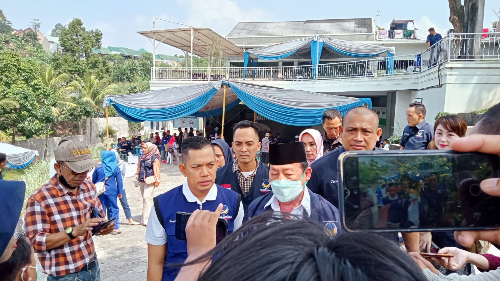 Ketua DPW NasDem Lampung Saksikan Pemotongan Hewan Kurban di RPH Z-beef Indonesia