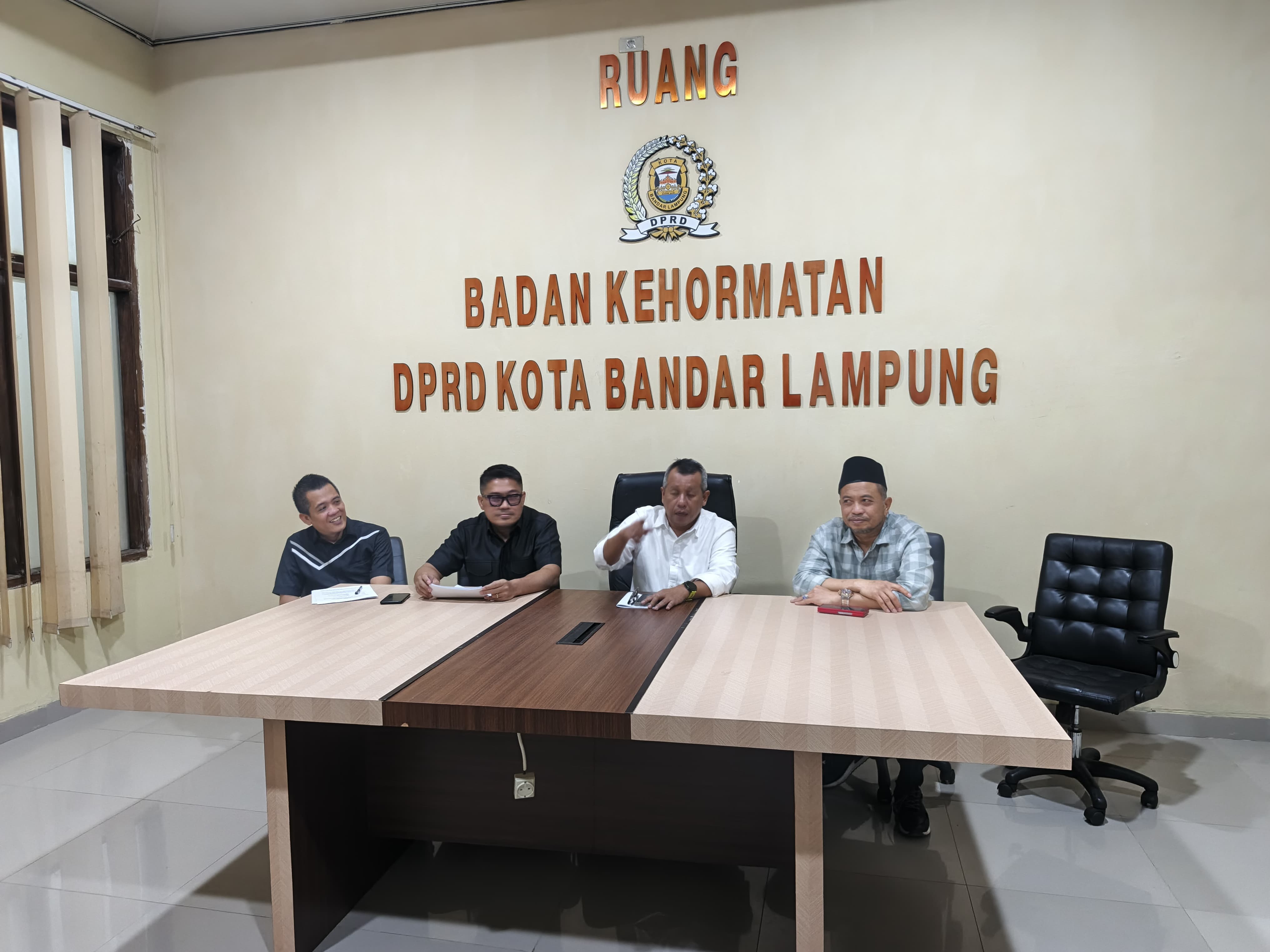 BK DPRD Bandar Lampung Gelar Sidang Etik Terbuka Besok, Nasib Tiga Dewan Dipertaruhkan