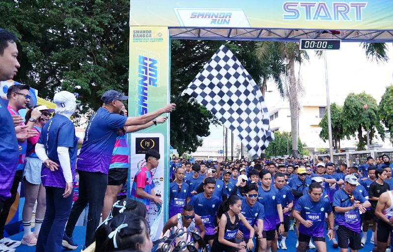 Smanda Fun Run 2025: Olahraga, Reuni, dan Ajakan Bangun Lampung