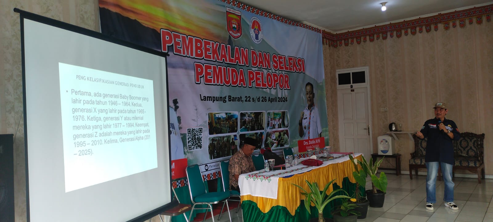 KKI Lampung Barat Jadi Narasumber Pada Kegiatan Seleksi Pemuda Pelopor 2024