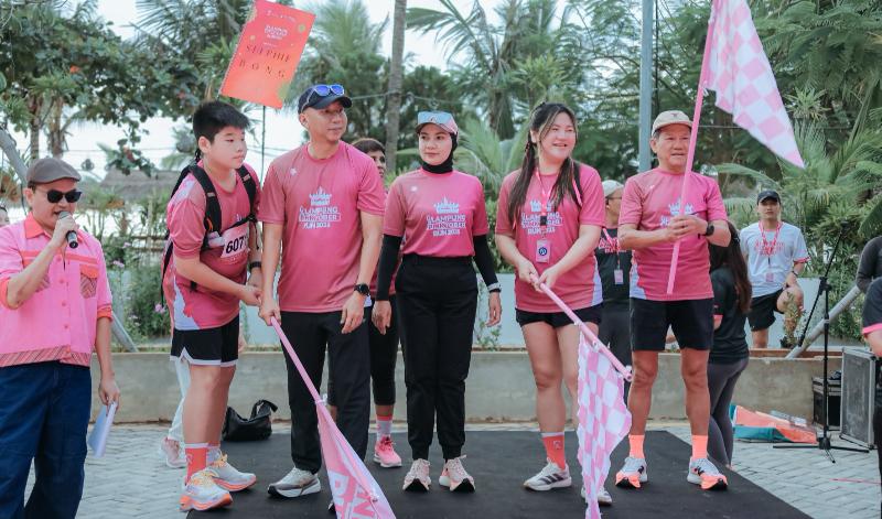 Lewat Pinktober Run 2025, Lampung Gaungkan Deteksi Dini Kanker Payudara
