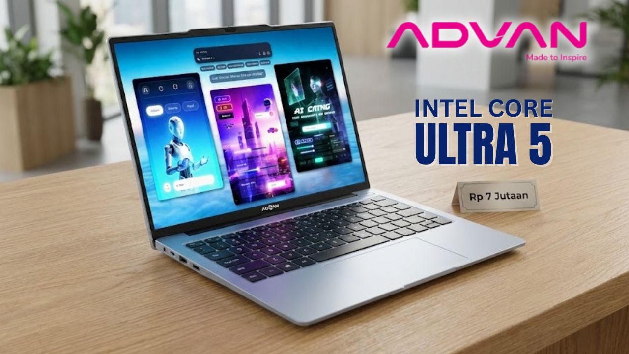 Advan Workmate Ultra Rilis: Spek Intel Core Ultra 5 Harga Rp7 Jutaan, Tapi Kok Begini?
