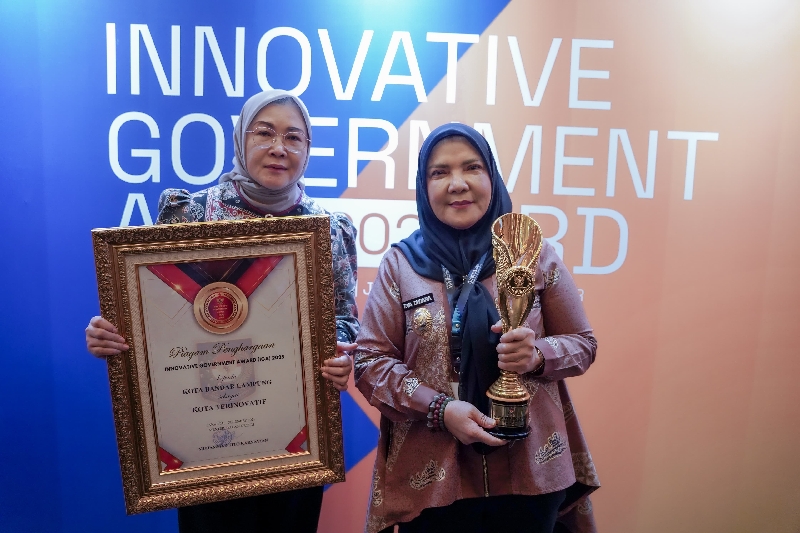Bandar Lampung Raih Penghargaan Kota Terinovatif pada IGA 2025