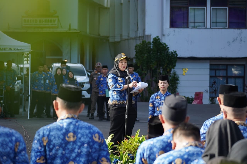 Wali Kota Eva Dwiana Ajak Korpri Jadi Penggerak Birokrasi Modern pada HUT ke-54