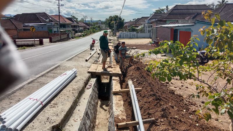 Perumda Limau Kunci Berjibaku Perbaiki Jaringan Air Bersih di Waytenong