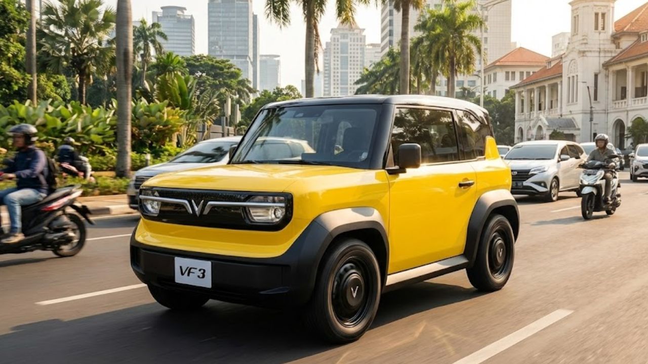 VinFast VF3: Mobil Listrik 150 Jutaan Pesaing Wuling Air EV