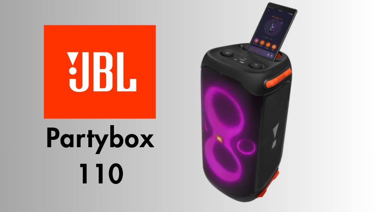 JBL PartyBox 110: Speaker Pesta Portabel dengan Suara Bertenaga dan Visual Memukau