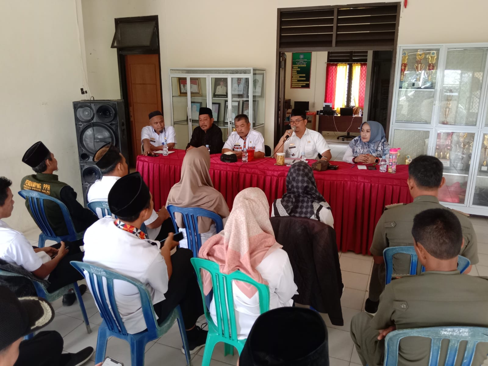 Rakor Persiapan Musrenbang Kecamatan Air Hitam, Pekon Gunung Terang Jadi Tuan Rumah