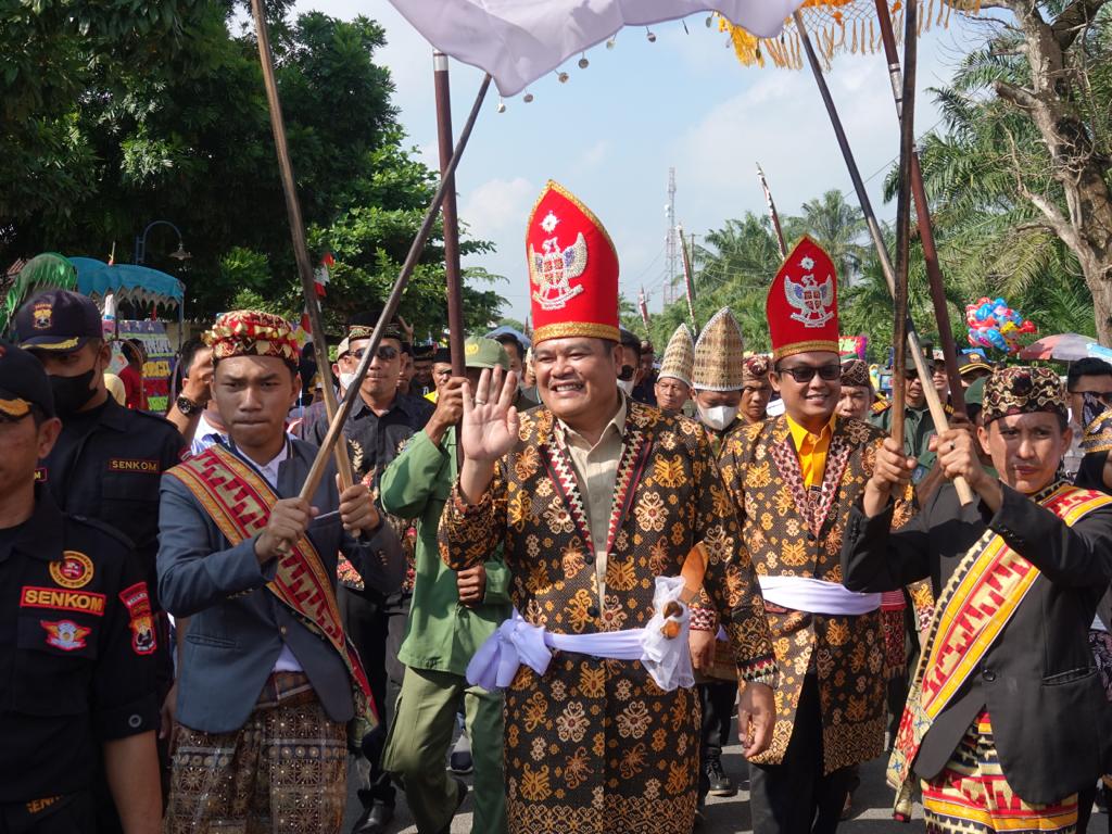 Permudah Layanan Masyarakat, Bupati Musa Ahmad Ngantor di Seputih Surabaya