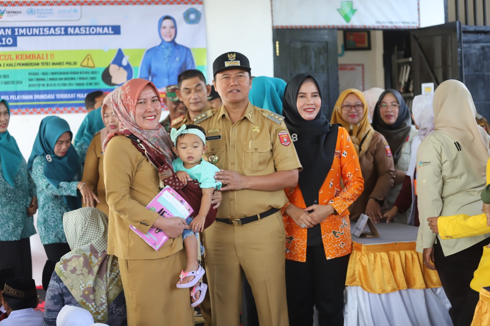 Nukman Apresiasi Gerak Cepat Pelaksanaan PIN Polio di Lampung Barat