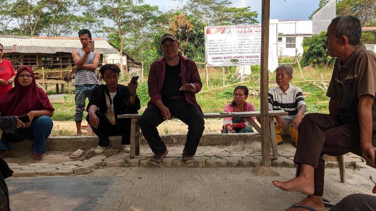 Penertiban Lahan, Warga Sukarame Baru Minta Rumah Tak Digusur