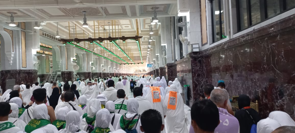 Tiba di Makkah, Jamaah Haji Lambar Laksanakan Umroh Wajib