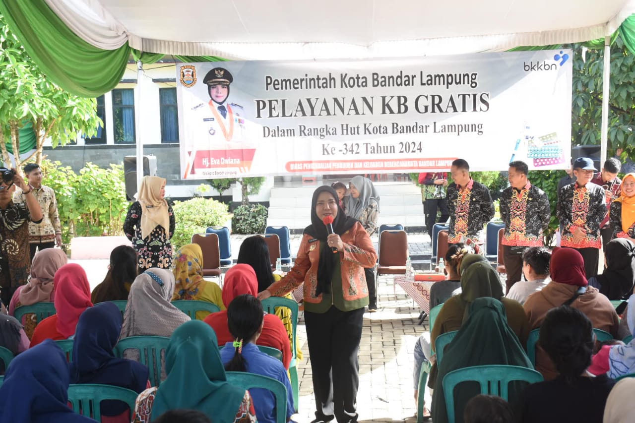 Pemkot Bandar Lampung Gelar Program Pasang KB Secara Gratis