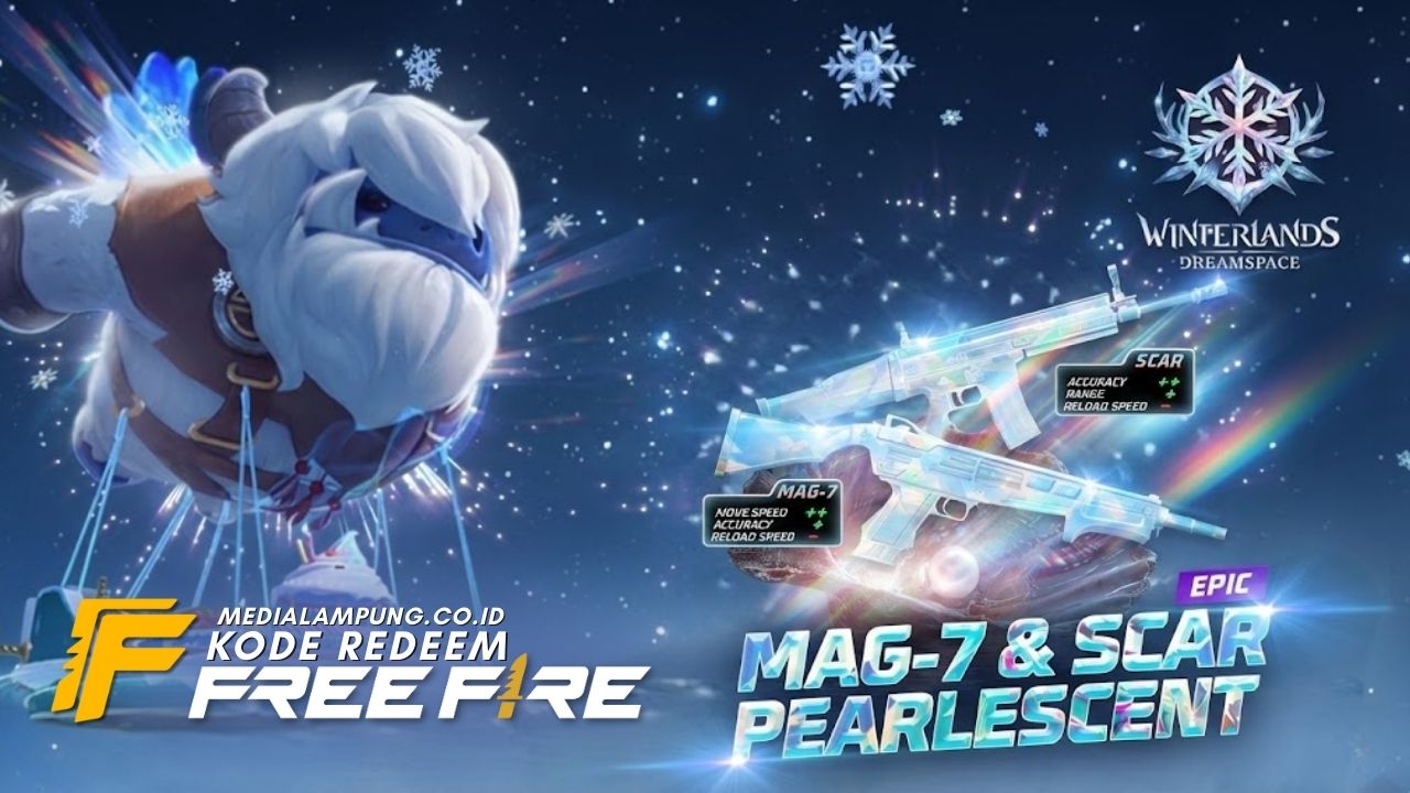 Spesial Jelang Natal! 60 Kode Redeem FF Edisi 24 Desember 2025: Auto Sultan Sebelum Mabar