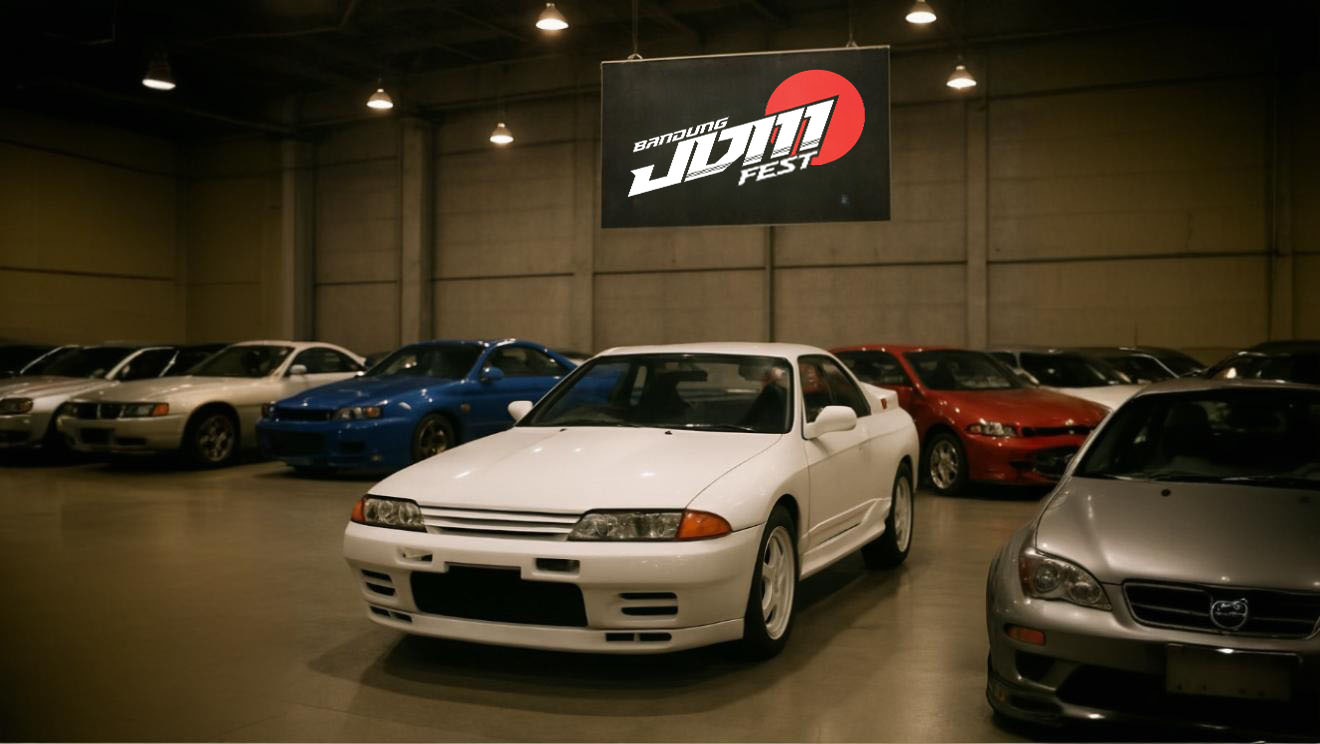Mobil Langka Jadi Magnet Swafoto di Bandung JDM Fest 2025