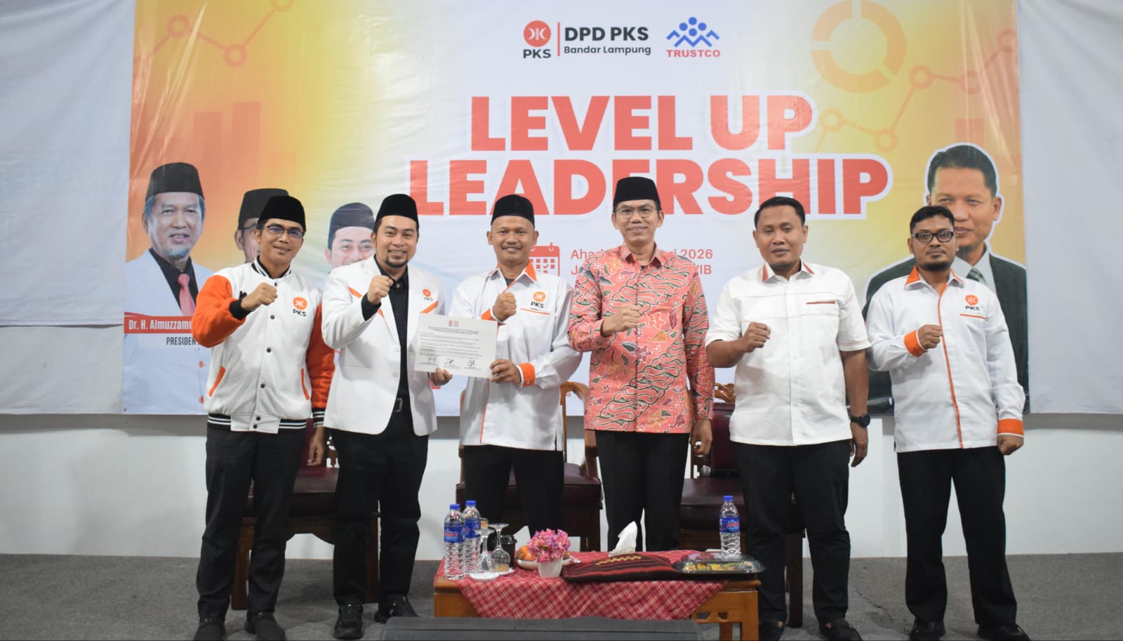 Konsolidasi PKS Bandar Lampung, 300 Pengurus Hadiri Level Up Leadership