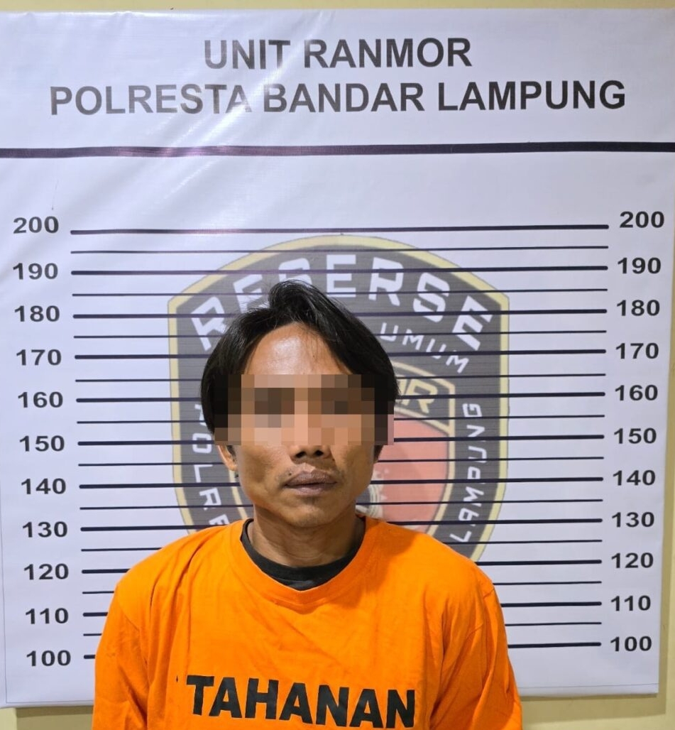 4 Tahun Jadi DPO Curas, Pelaku Jambret Asal Bandar Lampung Ini Akhirnya Menyerah Ditangan Polisi