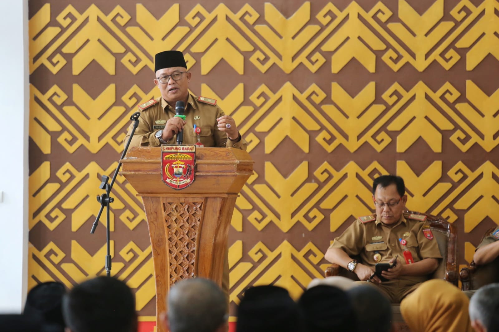 Jalin Silaturahmi, Disdikbud Lampung Barat Gelar Halal Bihalal