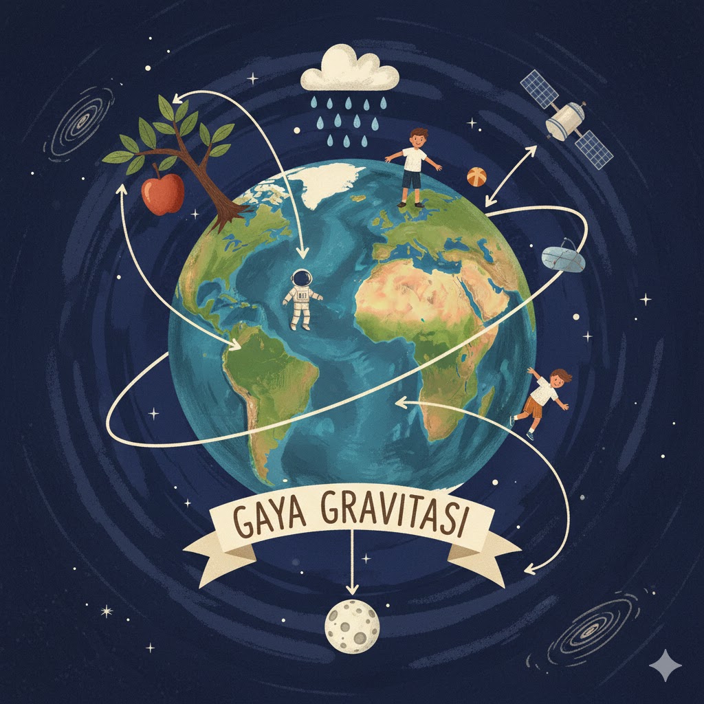 Rahasia Gravitasi: Daya Tak Terlihat yang Mengatur Alam Semesta