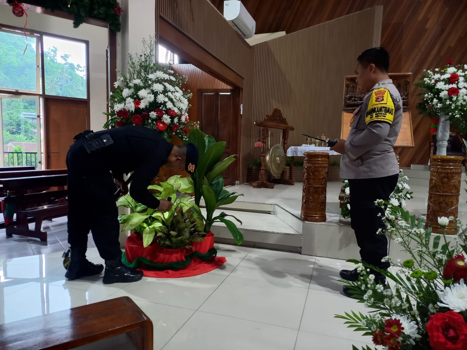 Polresta Bandar Lampung Kerahkan Ratusan Personel Amankan Malam Natal