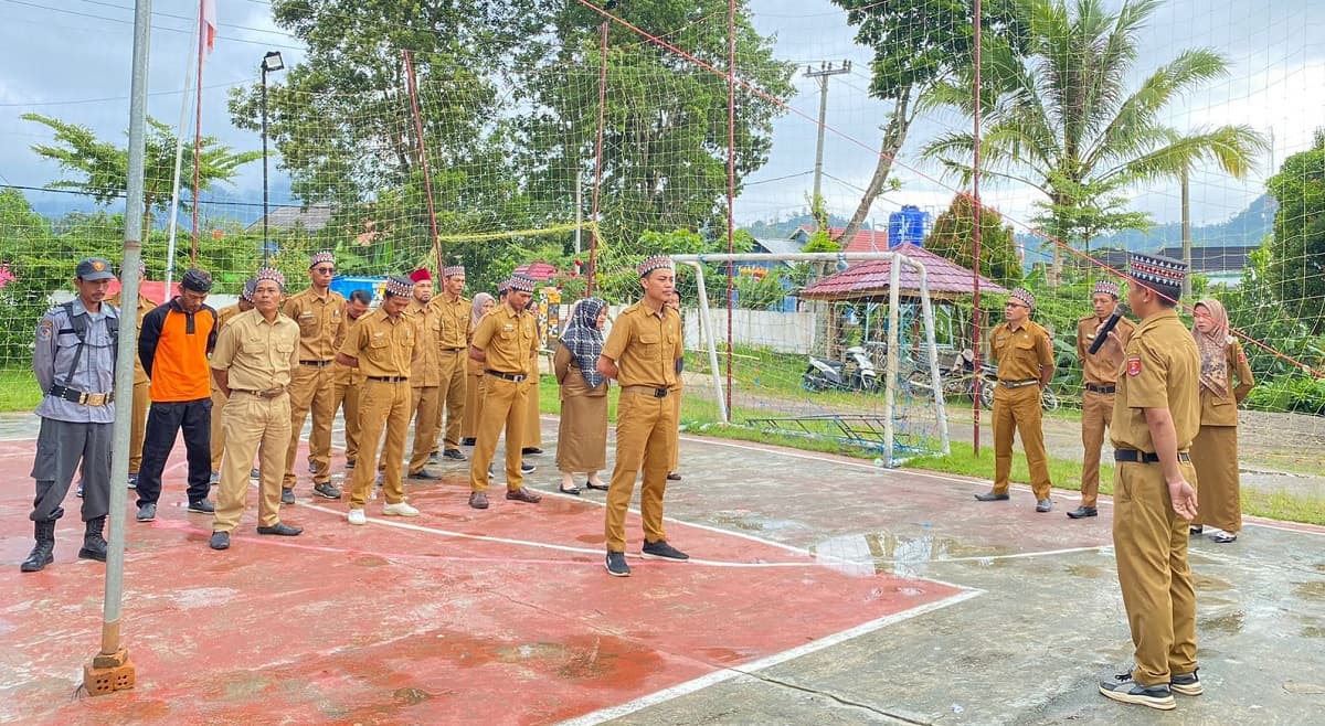 Pimpin Apel Mingguan, Jurtul Pura Mekar Bakar Semangat Kerja Aparat