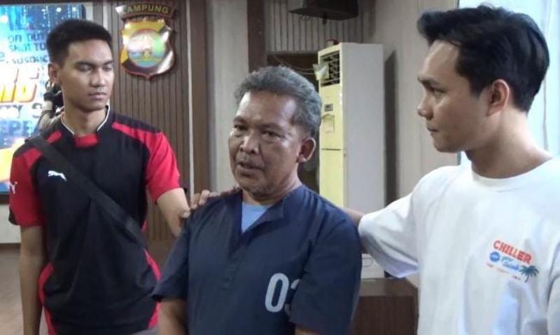 Cabuli Tiga Anak di Bawah Umur, Lansia di Bandar Lampung Diringkus Polisi.