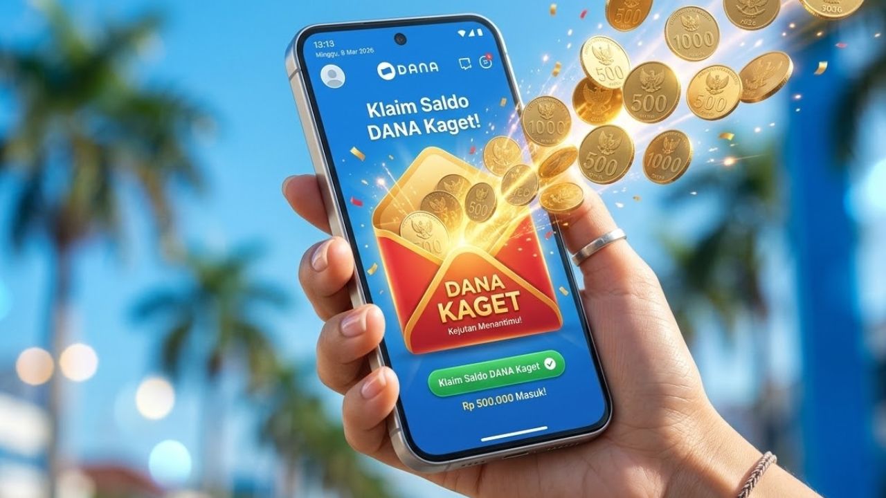 Link DANA Kaget Hari Ini 8 Maret 2026, Tips Klaim Saldo Gratis Anti Gagal