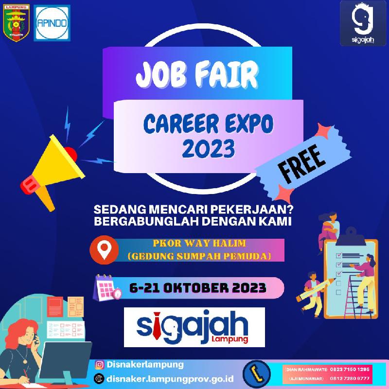 Pemprov Lampung Fasilitasi Pencari Kerja Lewat Job Fair pada Gelaran Pekan Raya Lampung