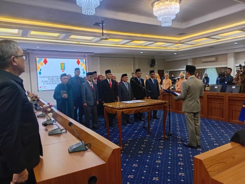 Sekdaprov Marindo Lantik 5 Pejabat Eselon II, Ini Daftar Lengkapnya