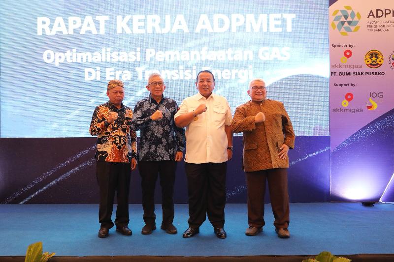 Buka Raker ADPMET, Gubernur Arinal: Pemprov Lampung Berkomitmen Dukung Optimalisasi Pemanfaatan Gas Bumi