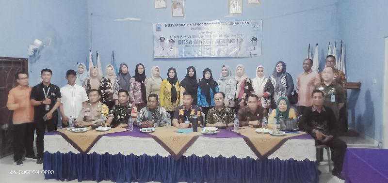 Desa Marga Agung Gelar MusrenbangDes TA 2026 , BLT, Stunting dan Ketahanan Pangan jadi Prioritas 