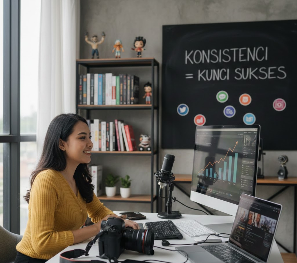 Ketika Konten Menjadi Karier dan Konsistensi Menjadi Kunci