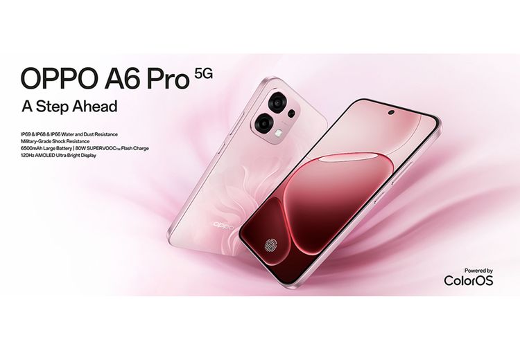 OPPO A6 Pro: Ponsel Tangguh dengan Fitur Premium di Harga Menengah