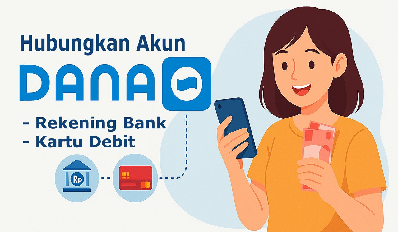 Cara Aman Menghubungkan DANA dengan Rekening Bank dan Kartu Debit