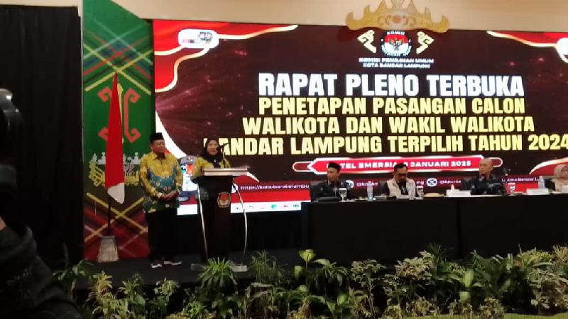 Wali Kota Bandar Lampung Akan Melanjutkan Program Kerja yang Sudah Direncanakan