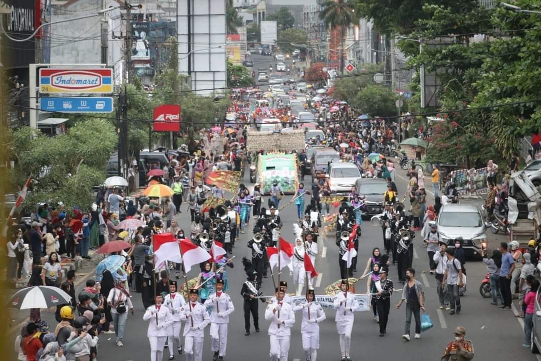 Meriahkan HUT RI, Ada Kirab Marching Band dan Pawai Kendaraan Hias di Bandar Lampung 
