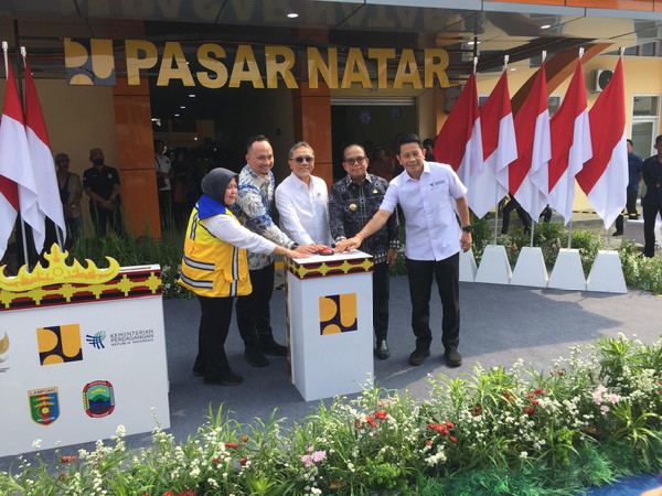 Habiskan Anggaran 46 Miliar, Pasar Natar Resmi Dioperasikan 