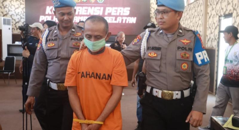 Polisi Tangkap Buronan Curas di Lampung Selatan