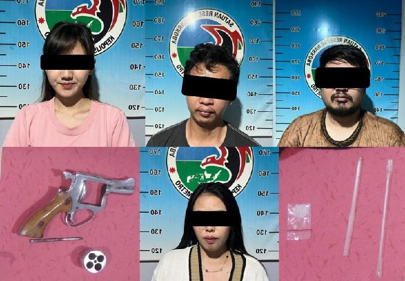 Grebek Rumah di Metro, Polisi Temukan Narkoba dan Senpi, Oknum PNS Ikut Terlibat