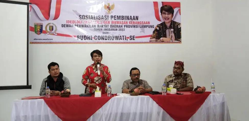 Gandeng Legislator Senayan, Budhi Condrowati Ajak Masyarakat Mesuji Rawat Pancasila